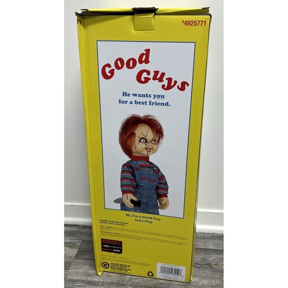 Chucky Life Size Halloween Doll Good Guys 2 Ft Sound & Motion Activated New - Picture 4 of 5